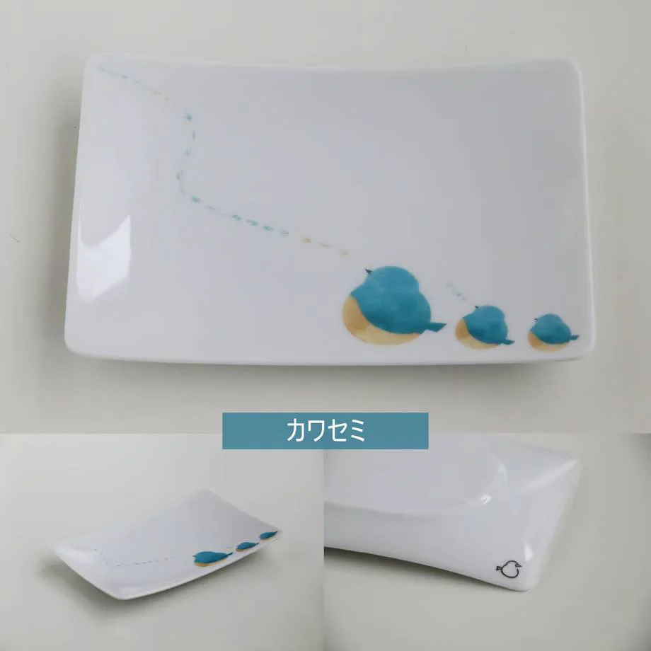 Komomono Suisai Kotori Postcard Plate - Image 4
