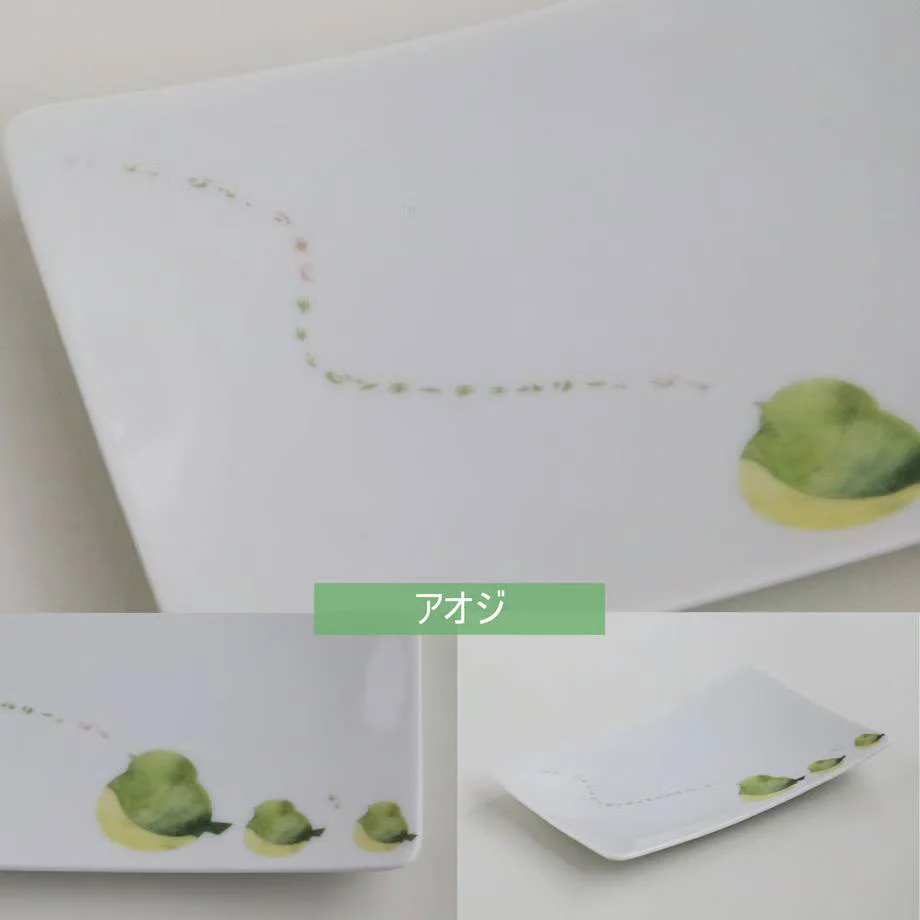 Komomono Suisai Kotori Postcard Plate - Image 6