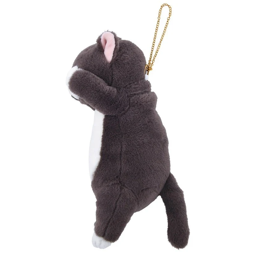 Kubinekko Animal Card Pass Pouch - Black Cat - Image 2