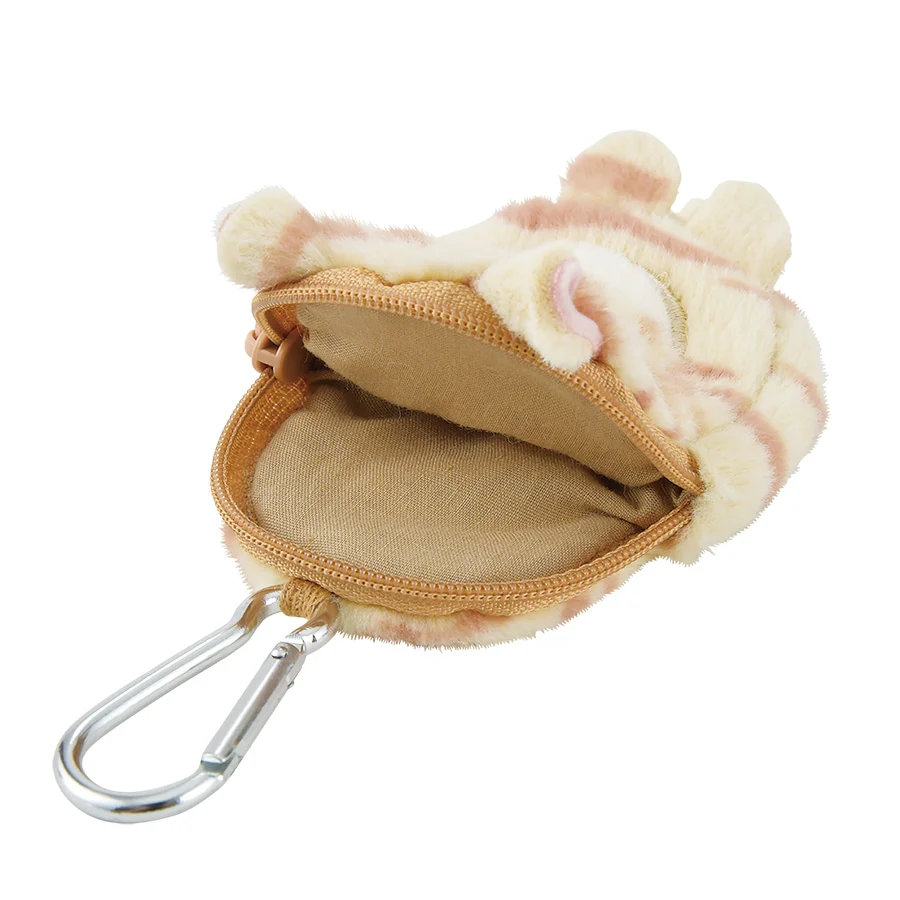 Kubinekko Animal Compact Mini Pouch - Tora Cat - Image 3