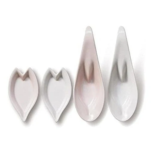 Kutani Hiracle Sakura Petal Renge Spoon & Petal Plate 2pcs Set - Image 8