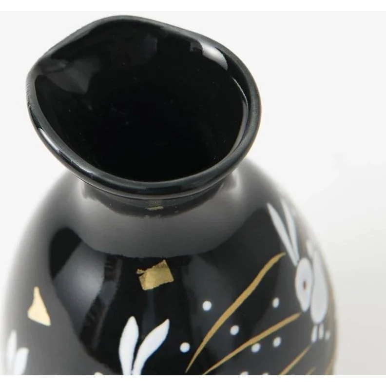 Kutani Rabbit Sake Cup & Tokkuri Decanter - Image 6