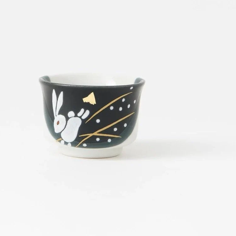 Kutani Rabbit Sake Cup & Tokkuri Decanter - Image 8