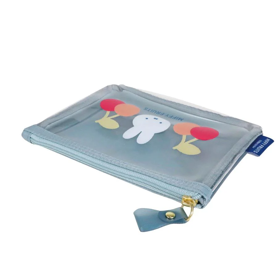 Kutsuwa Miffy Fruits Pouch Case - Blue - Image 2