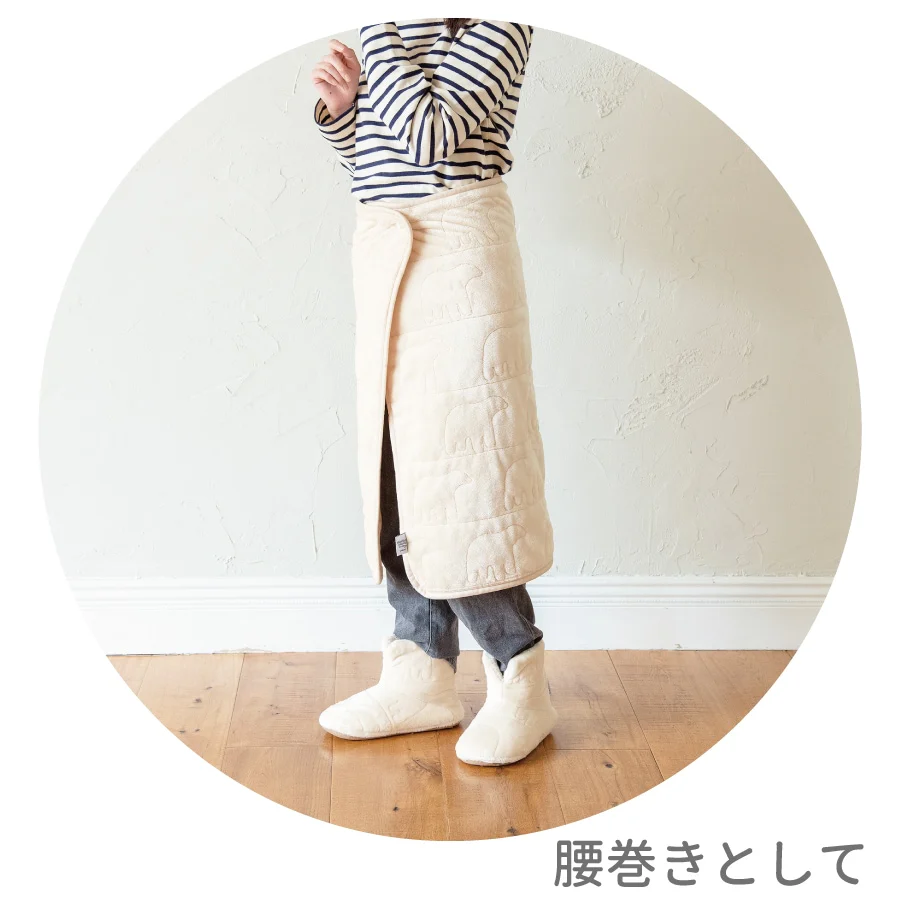 Liv Heart Shiro Kuma 3-Way Blanket - Image 2