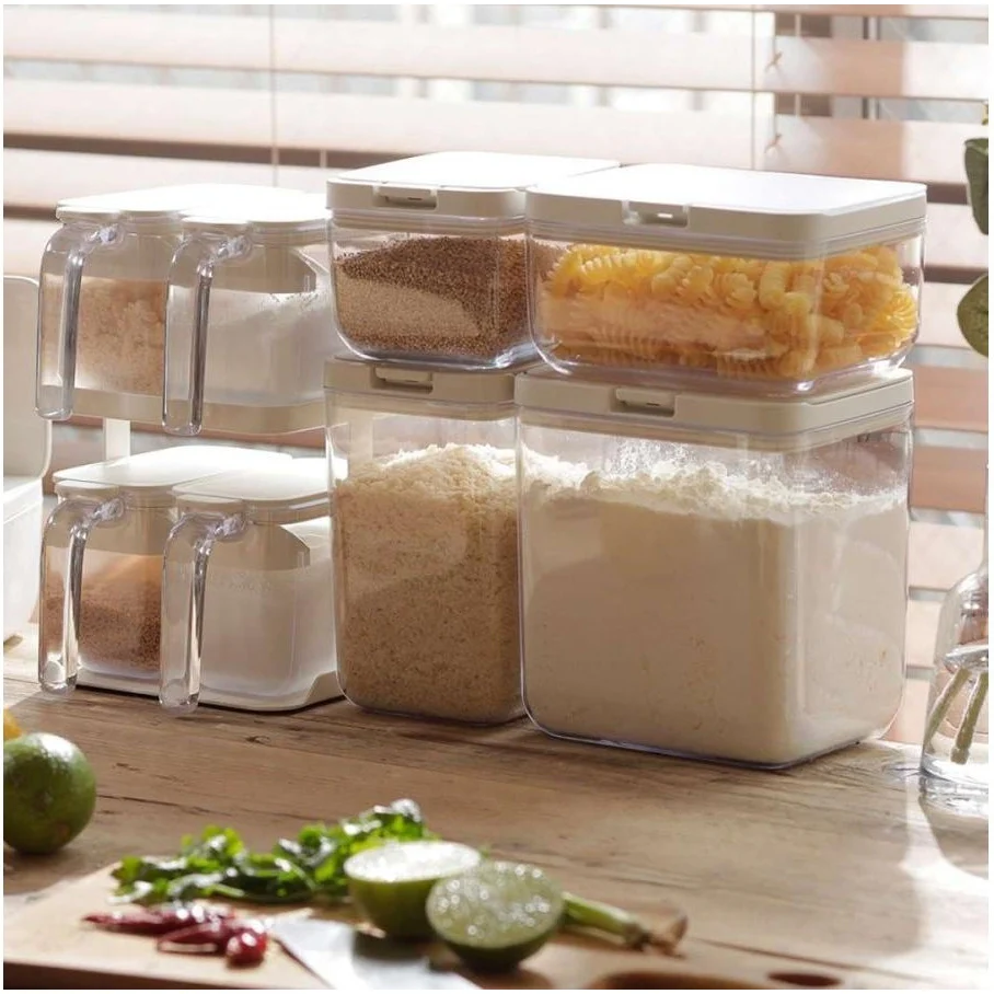 Marna Good Lock Canister Wide Short 700ml - Image 6