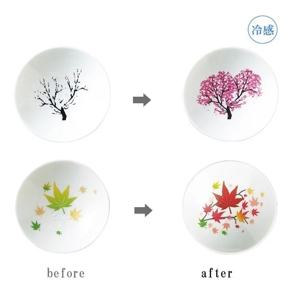 Marumo Takagi Colour Changing Four Seasons of Japan Sake Cup 4P Set - Image 5