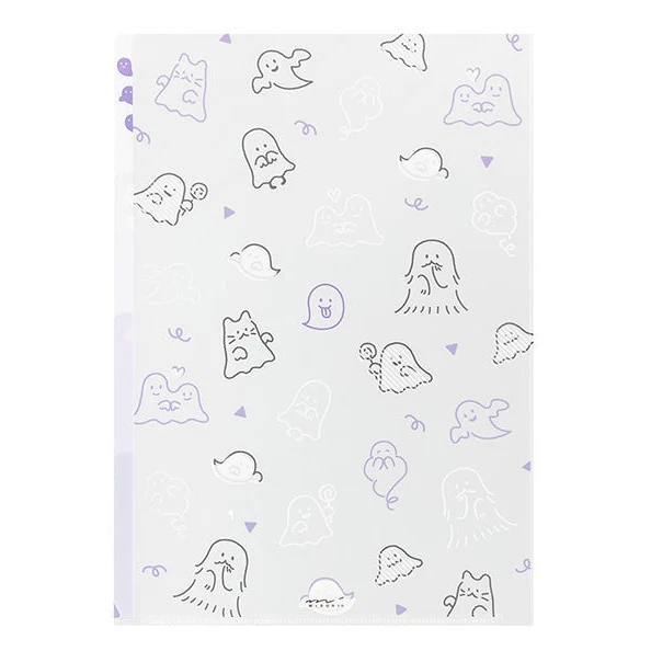 Midori 3-Pocket A4 File - Ghosts - Image 2
