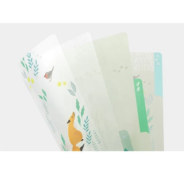 Midori 3-Pocket A4 File - Nordic Animals - Image 4