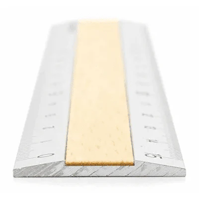 Midori Aluminium & Wood Ruler 15cm - Image 4