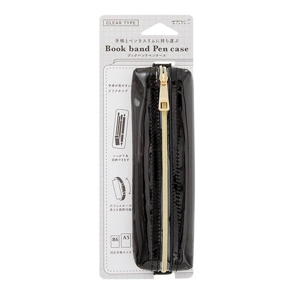 Midori Clear Book Band Pen Case - Image 8