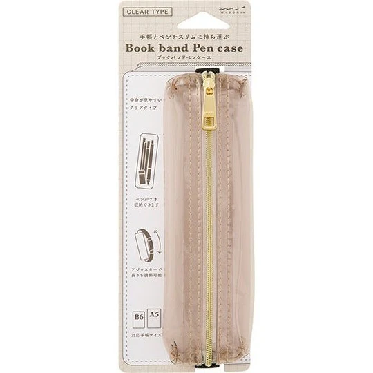 Midori Clear Book Band Pen Case - Image 9