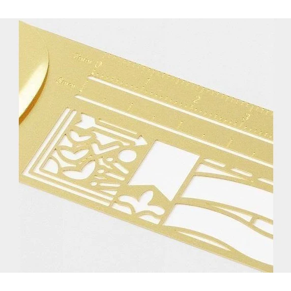 Midori Clip Ruler Decorative Pattern - Image 2