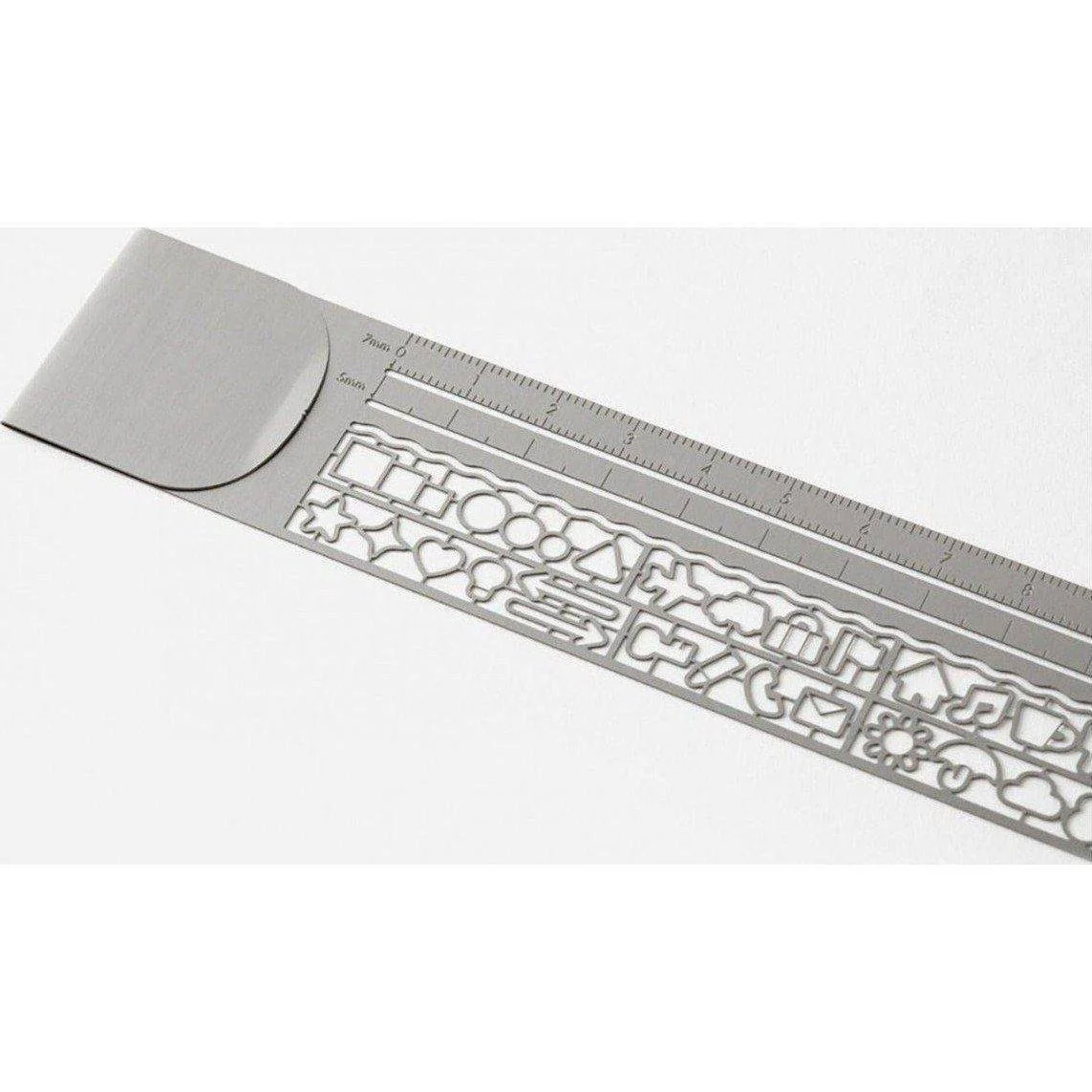 Midori Clip Ruler - Silver - Image 3