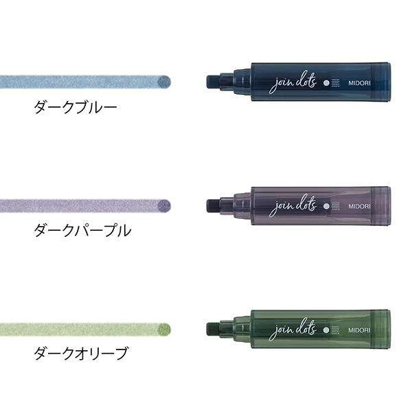 Midori Connecting Pen Join Dots Dark - Image 4