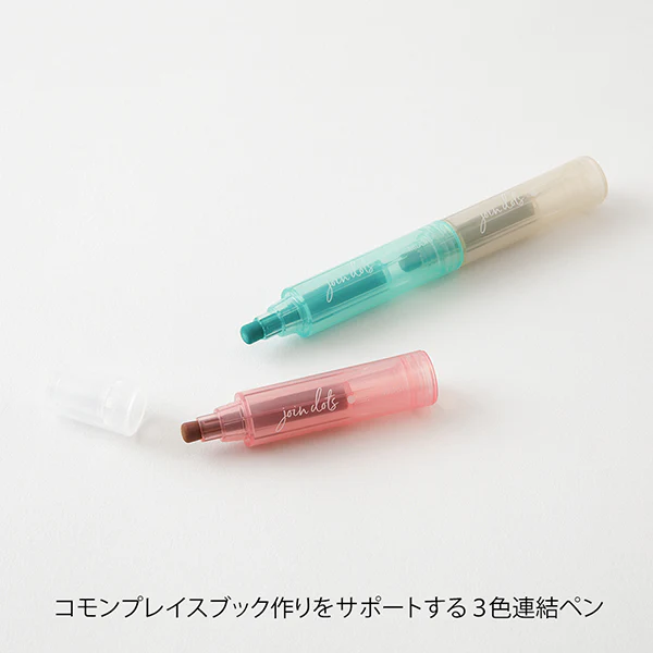 Midori Connecting Pen Join Dots Milky - Image 3