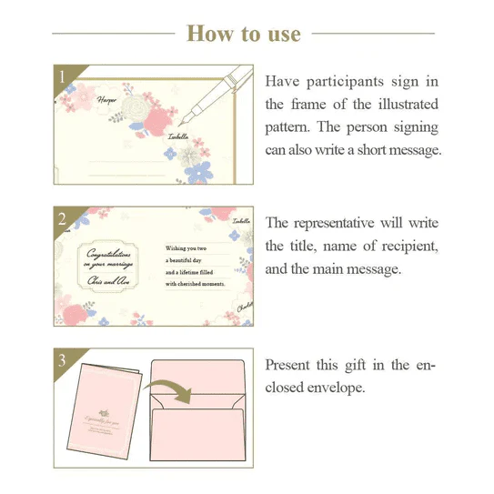 Midori Folding Message Card B6 - Image 7
