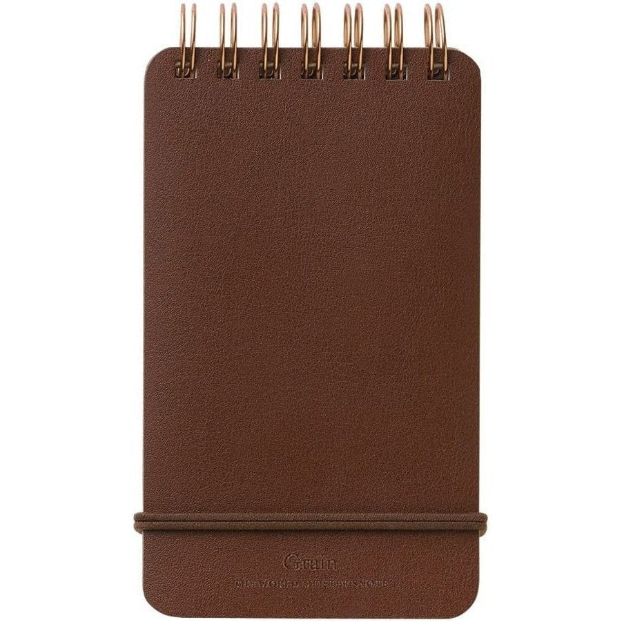 Midori Grain Leather Notepad - Image 3