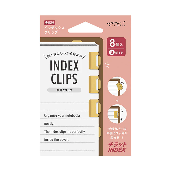 Midori Index Clips - Small - Image 3