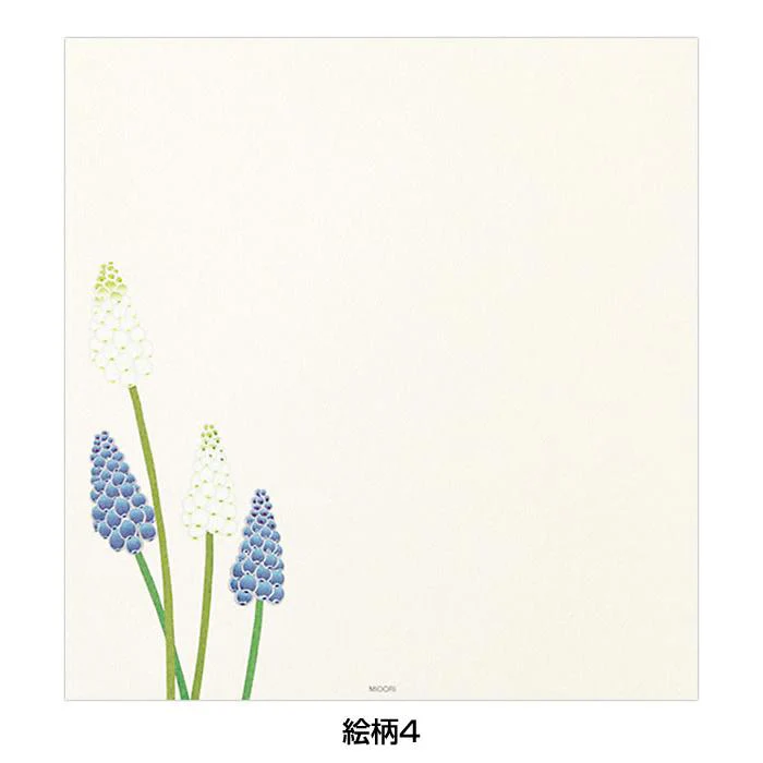 Midori Kami Letter Paper - Spring Flowers - Image 6