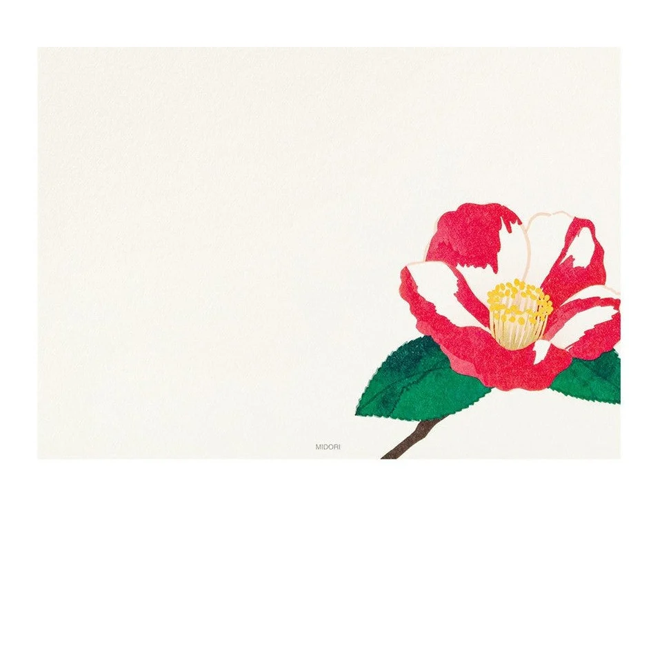 Midori Kami Letter Set Camellia - Image 2