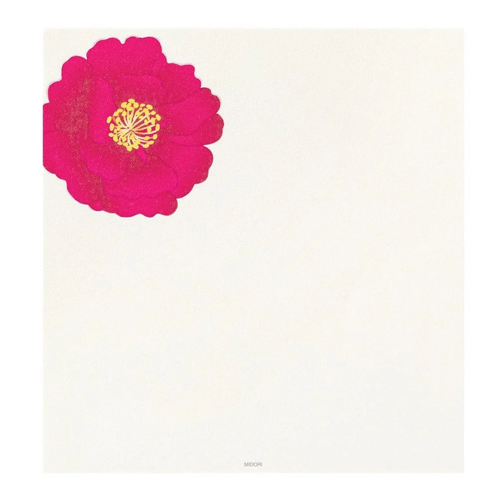 Midori Kami Letter Set Camellia - Image 3
