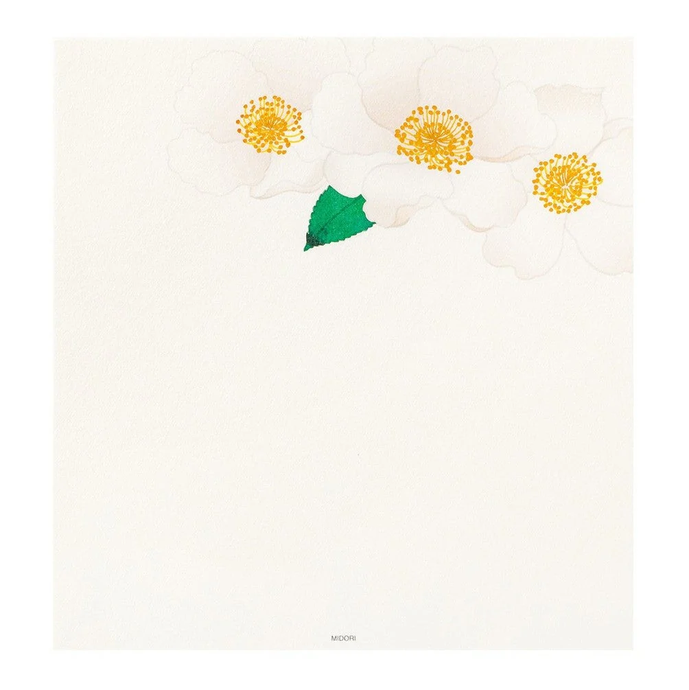 Midori Kami Letter Set Camellia - Image 5