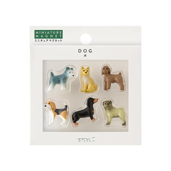 Midori Magnet Sets Dog 6pc - Image 3