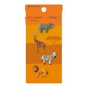 Midori Mini Magnet Safari 4pc - Image 3