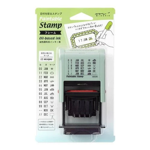 Midori Paintable Rotating Date Stamp - Image 12