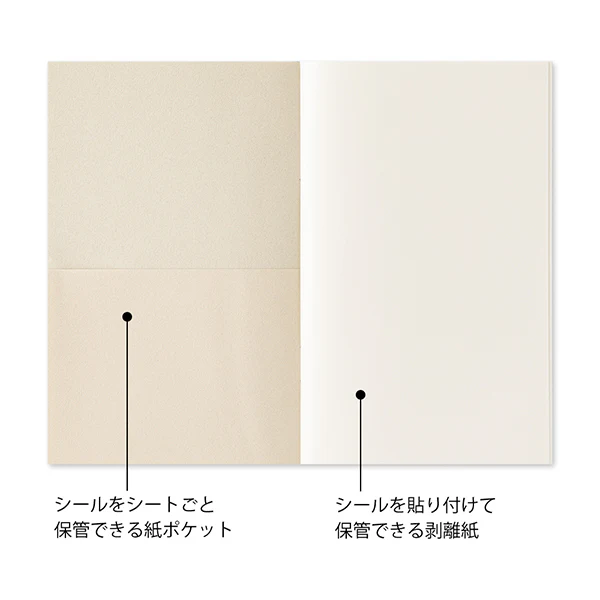 Midori Peelable Sticker Book - 20 Pages - Image 4