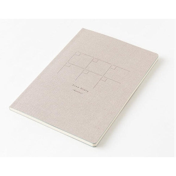 Midori Yuru Log B6 Notebook Free Diary Monthly - Image 3
