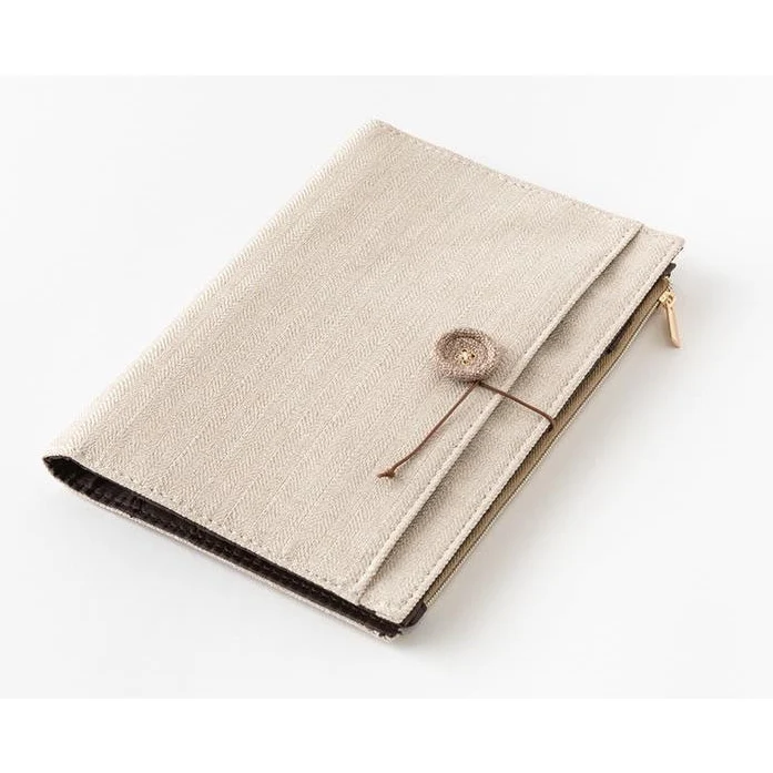 Midori Yuru Log Cloth Cover - B6 - Image 3