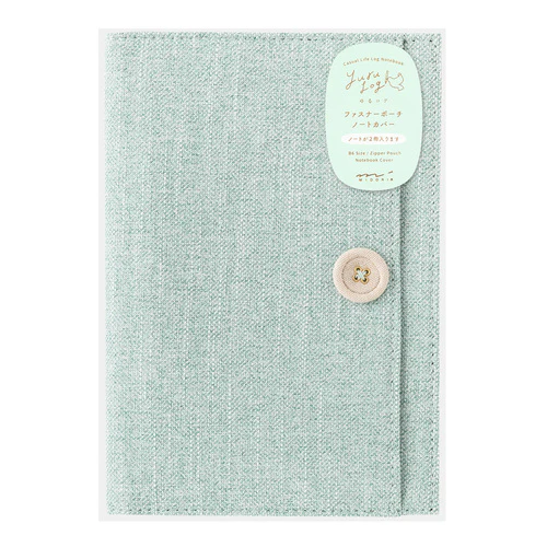 Midori Yuru Log Cloth Cover - B6 - Image 9
