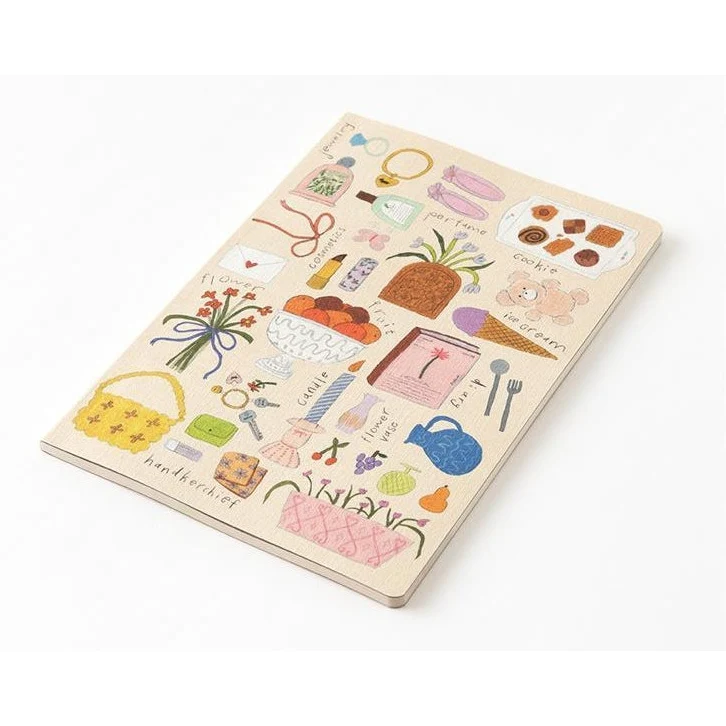 Midori Yuru Log Notebook My Life B6 Dot Grid 5mm - Image 3