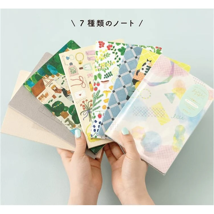 Midori Yuru Log Notebook Scandi B6 Dot Grid 5mm - Image 9