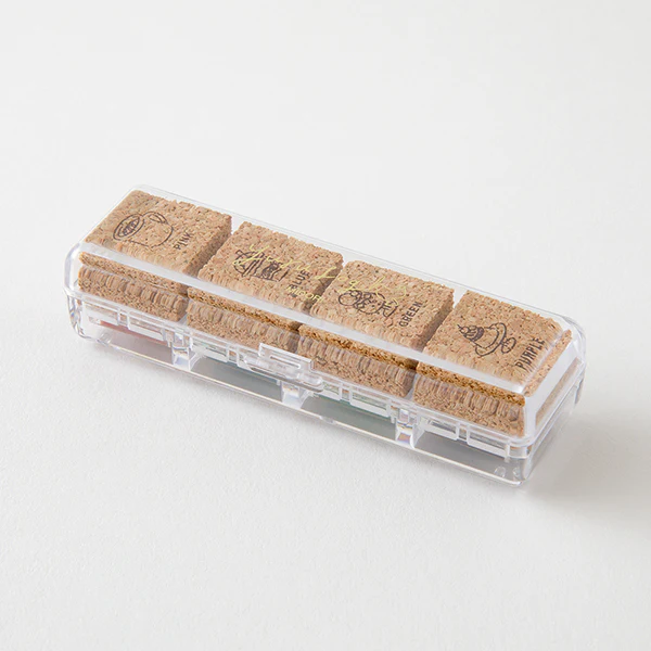 Midori Yuru Log Pre-inked Stamp - Cafe - Image 2