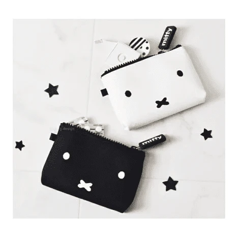 NUU-SML Miffy Face Zipper Pouch - Image 3