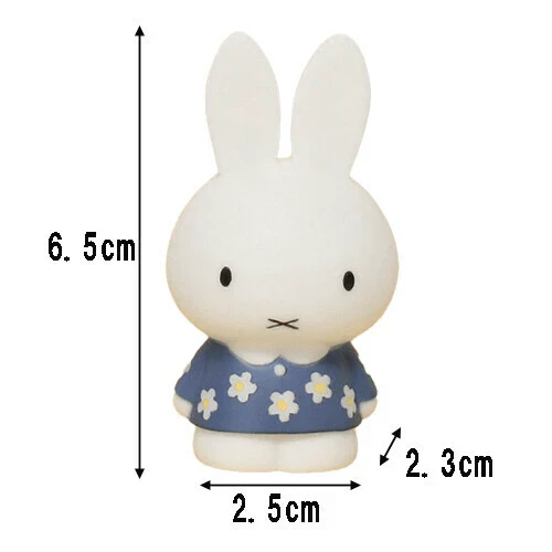 Miffy Figurine Finger Puppet  - Blue Dress Miffy - Image 2