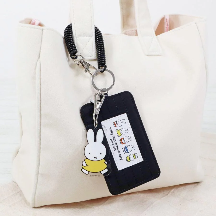Miffy Pass Case - 70th Anniversary Edition - Black - Image 2