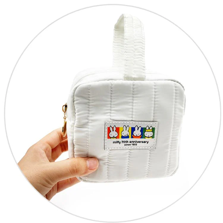 Miffy Square Pouch - 70th Anniversary Edition - White - Image 4