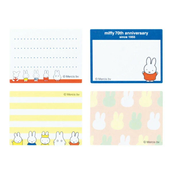 Miffy Sticky Note - 70th Anniversary Edition - Red - Image 2