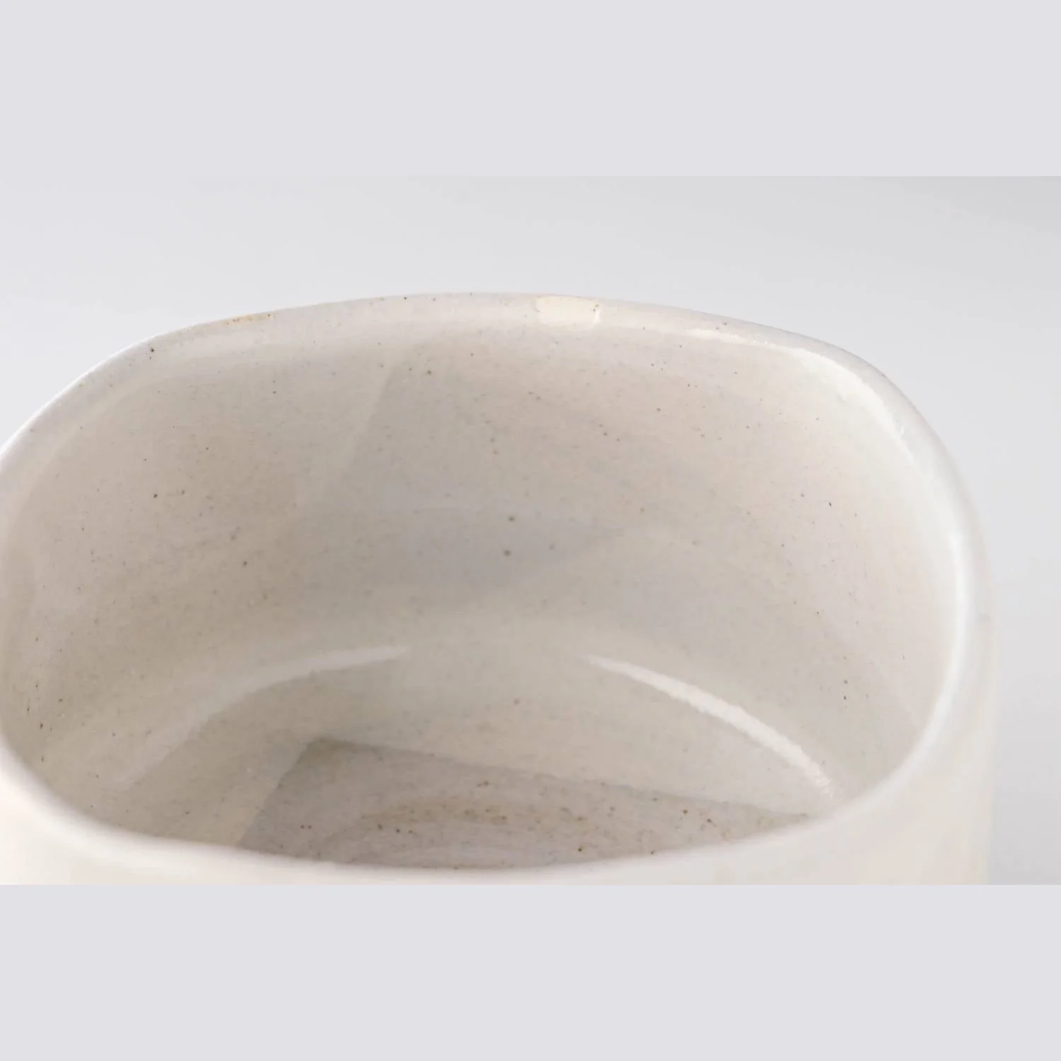 Mingei no Sato White Matcha Bowl - Image 4