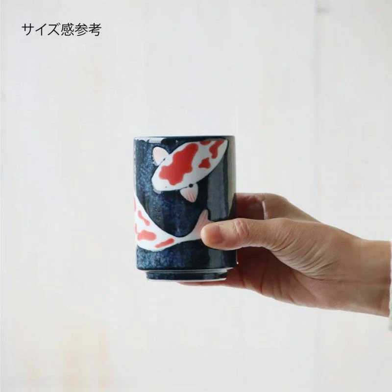Japanese Koi Fish Tea Cup 280ml - Image 2