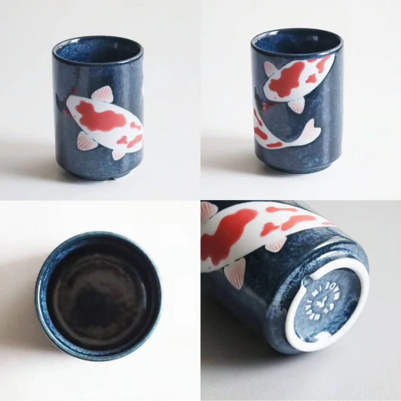 Japanese Koi Fish Tea Cup 280ml - Image 3
