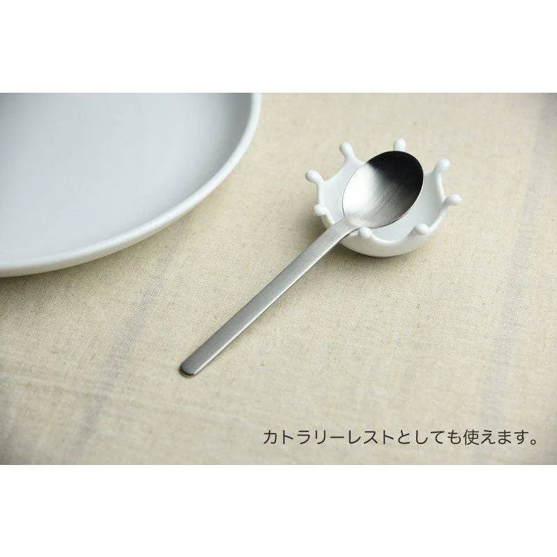 Miyama Amuse Milk Crown Drop Mini Dish 7.5D - Image 2
