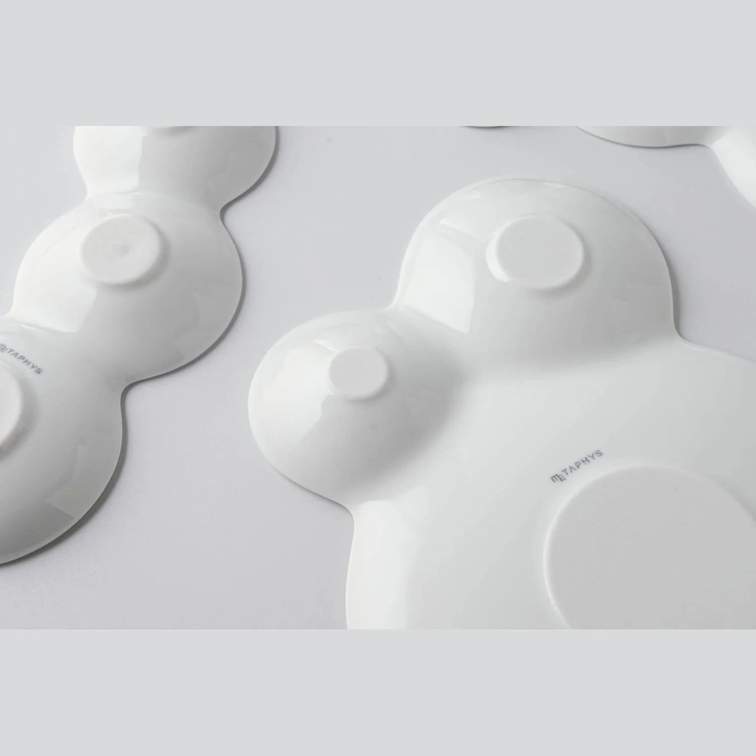 Miyama Savone Divided Plate Gift Set 3P - White - Image 4