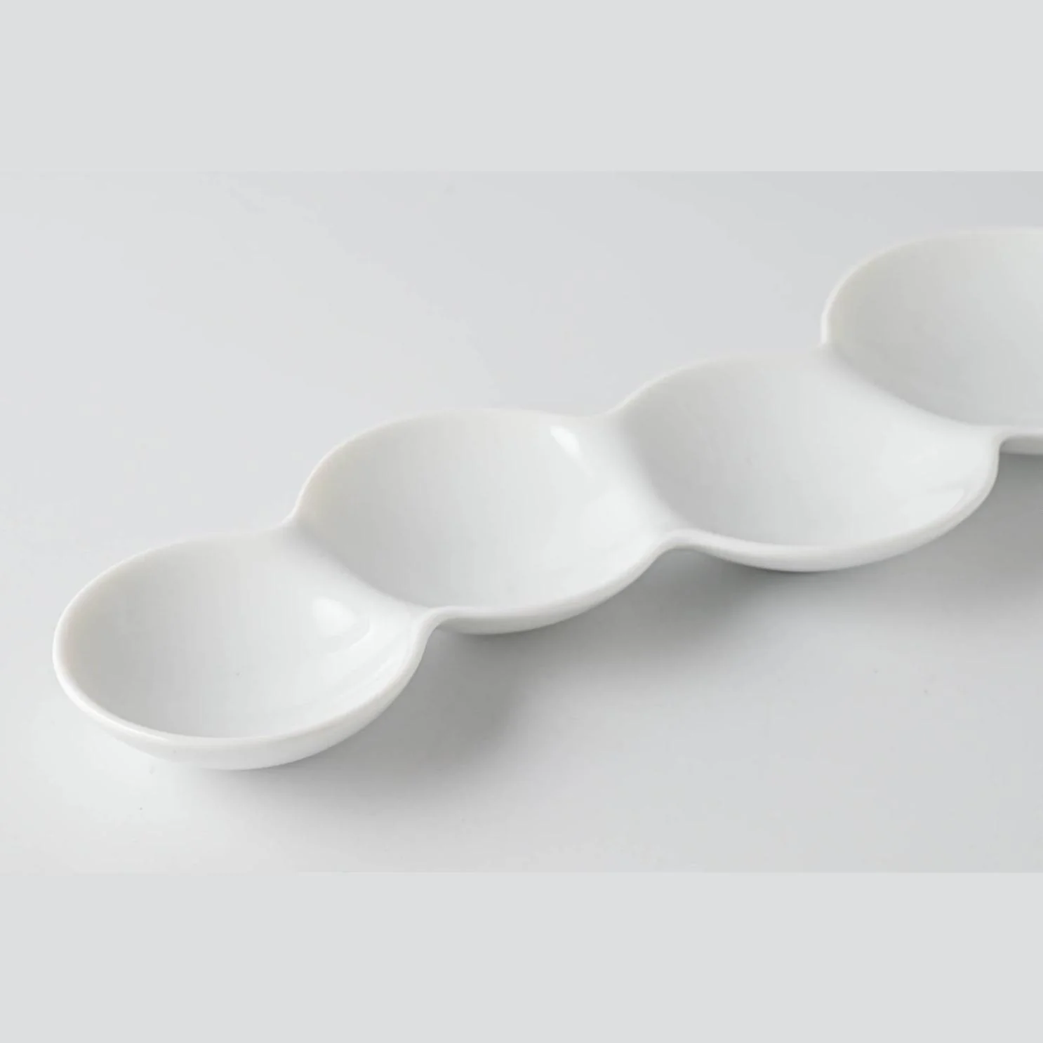 Miyama Savone Divided Plate Gift Set 3P - White - Image 7