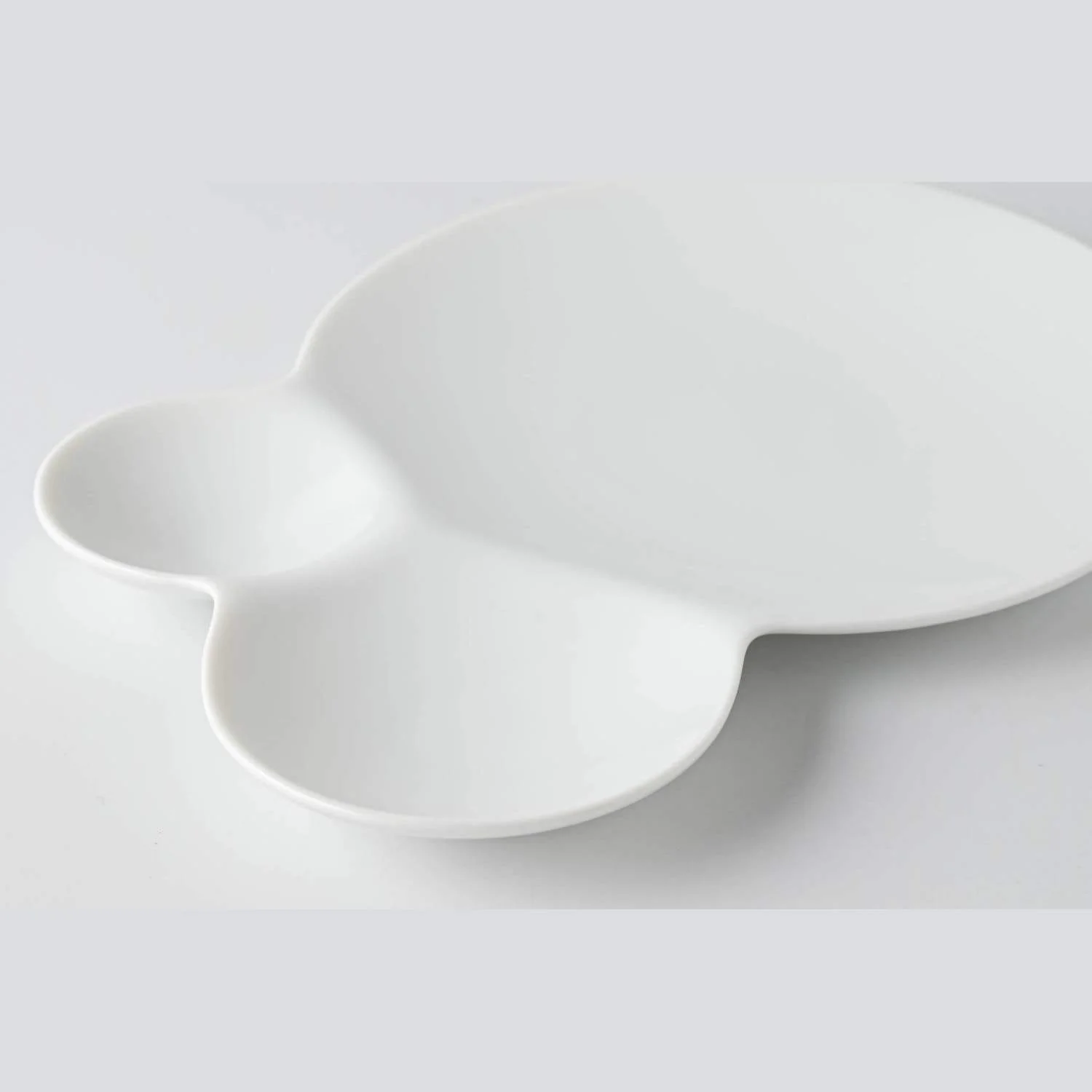 Miyama Savone Divided Plate Gift Set 3P - White - Image 9