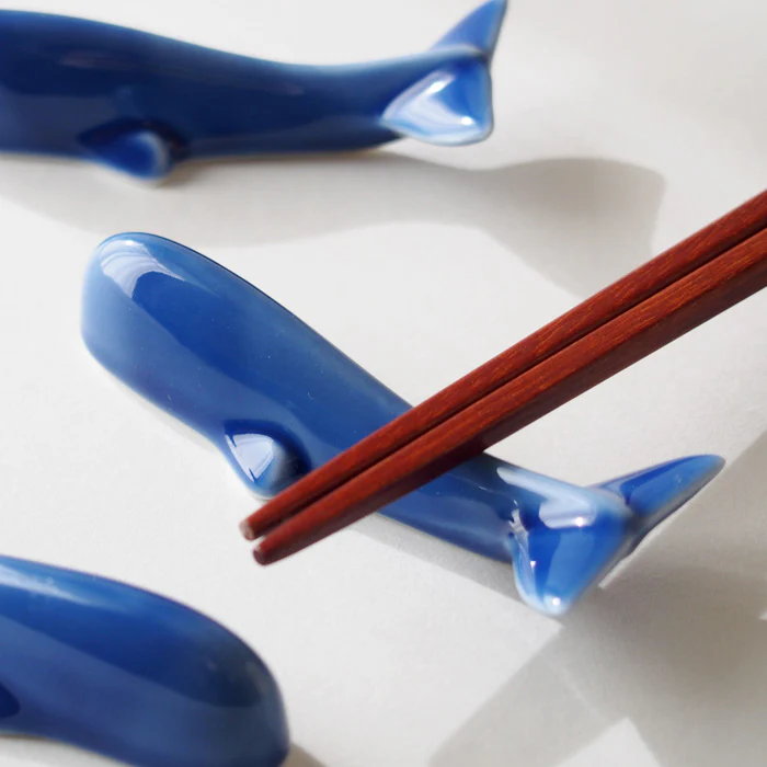 Miyama Whale Chopstick Rest 5P Set - Image 4